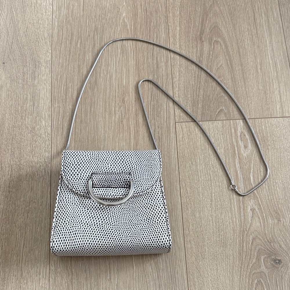 Little Liffner Elegant White Crossbody Bag